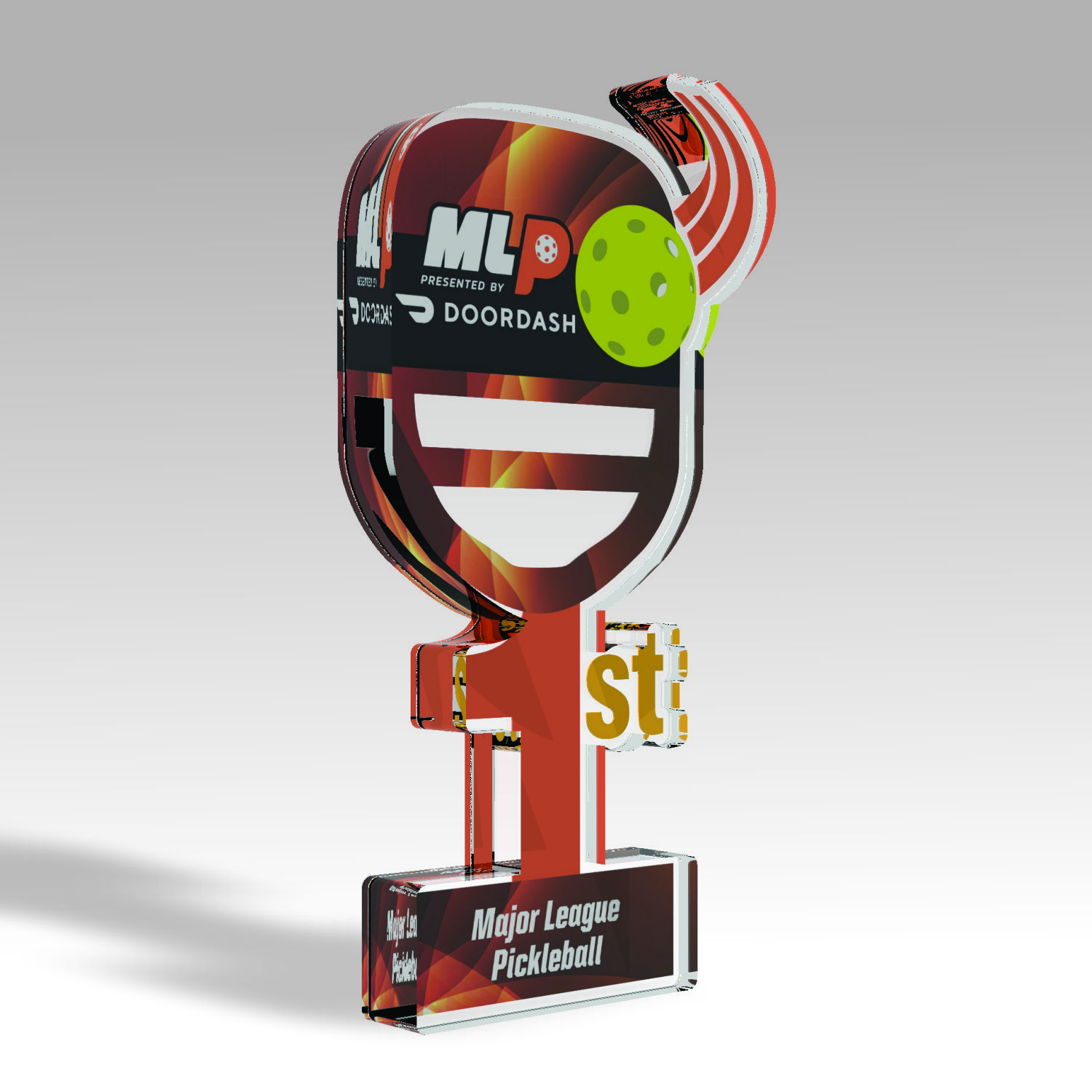 100 Series— Paddle Award custom acrylic award