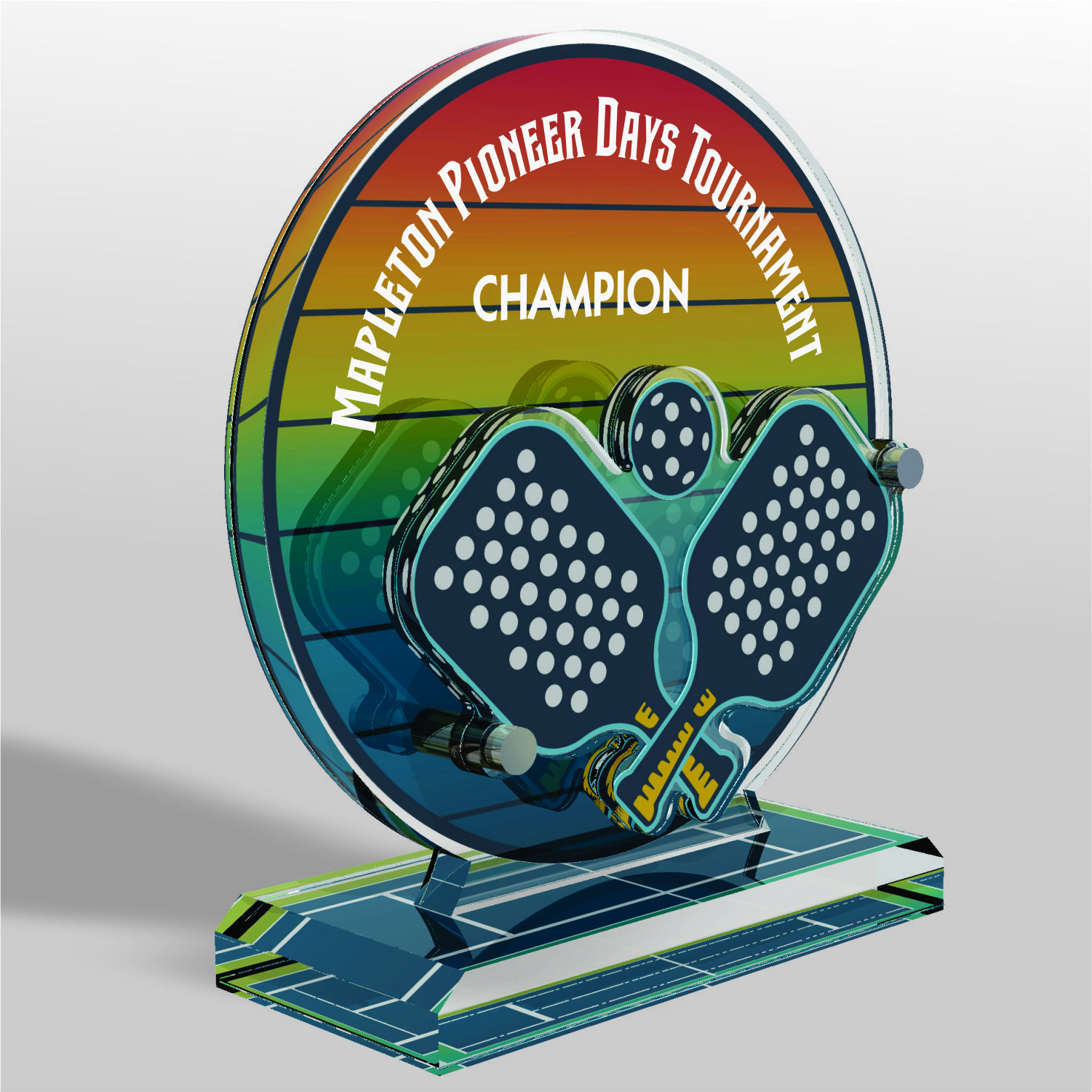 300 Series — Court Champion custom acrylic award
