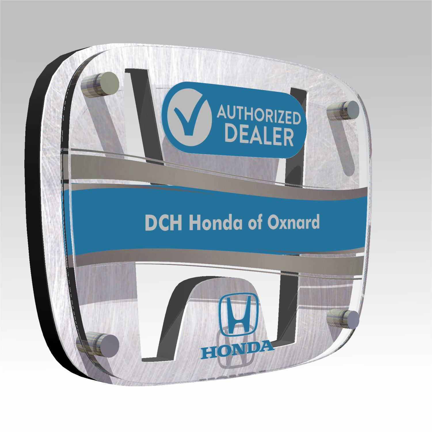DCH Honda Authorized Dealer Plaque custom acrylic award